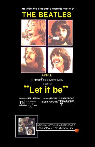 COVER: Let It Be [Film] Date of Release Oct 14, 1987 (release)