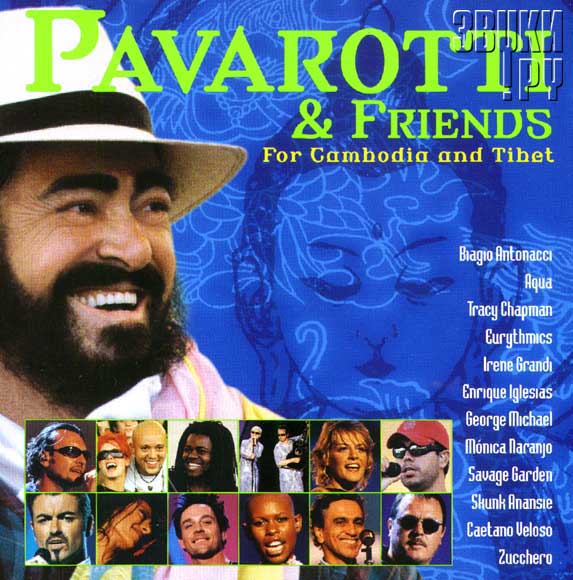 ОБЛОЖКА: Pavarotti & Friends For Cambodia And Tibet