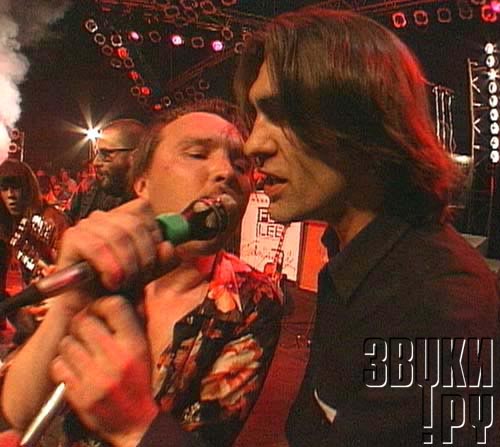 Вячеслав Бутусов и Гарик Сукачев на концерте "Все это рок-н-ролл"