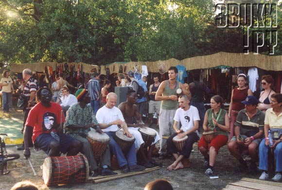 Sziget 2003. Уроки африканских тамтамов