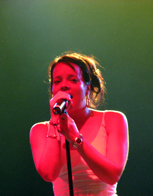 Lily Allen on Coachella-2007