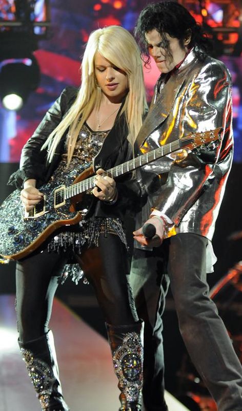 Orianthi c Майклом Джексоном