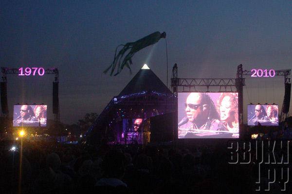 Stevie Wonder. Glastonbury-2010