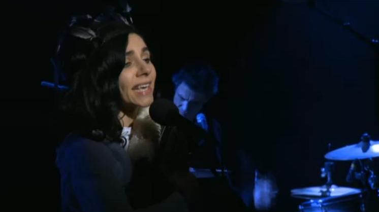 PJ Harvey en concert privу a la Maroquinerie