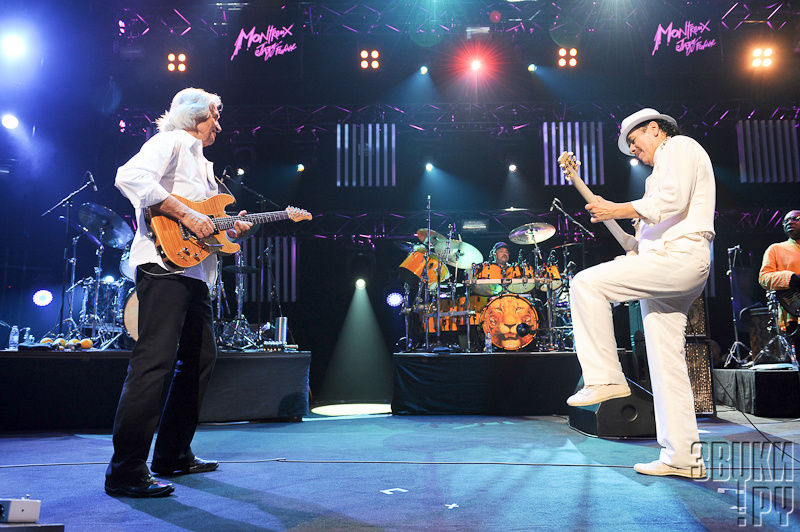 Carlos Santana, John McLaughlin