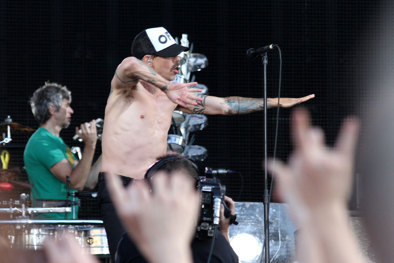 Red Hot Chili Peppers на фестивале Tuborg Greenfest