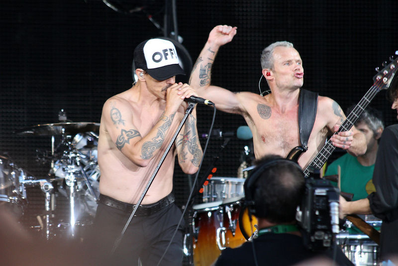 Red Hot Chili Peppers на фестивале Tuborg Greenfest