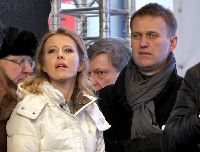 Собчак и Навальный
