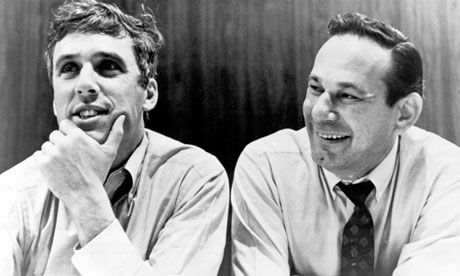 Hal David (right) with Burt Bacharach