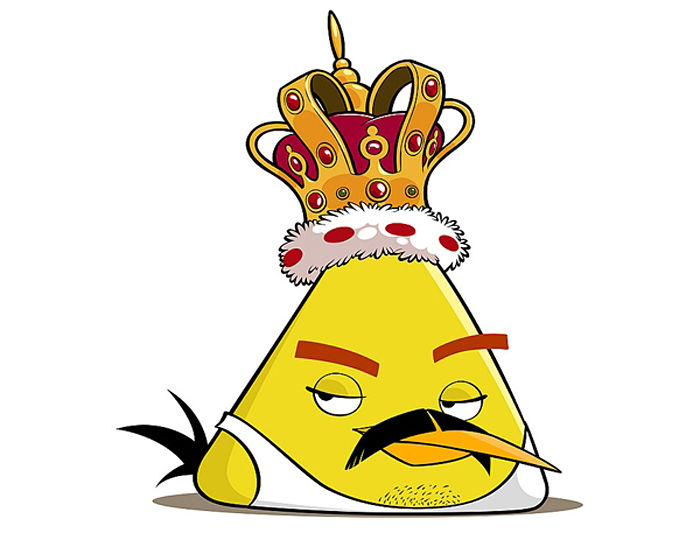 Freddie in Angry Birds