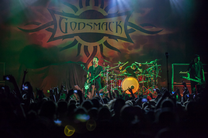 GODSMACK Москва 2015